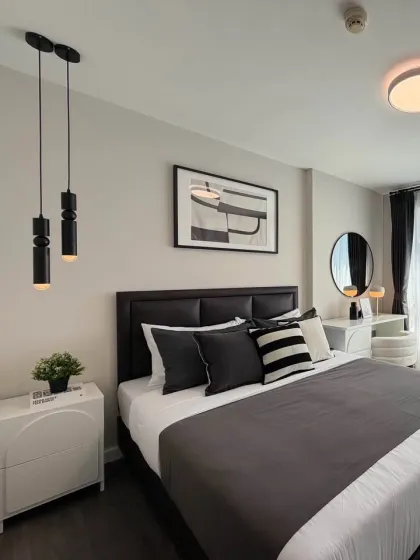 Апартаменты 2 спальни, 2 ванны в DCondo Campus Resort Kuku, Kathu