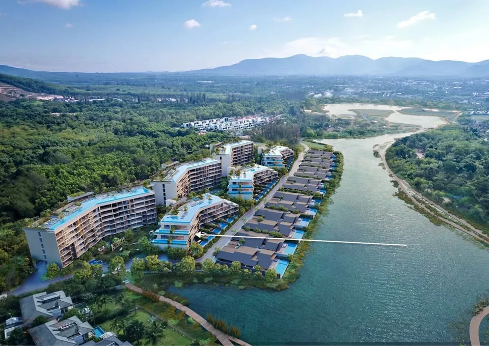 2 спальни, 2 ванных в апартаментах Laguna Lakelands, Пхукет