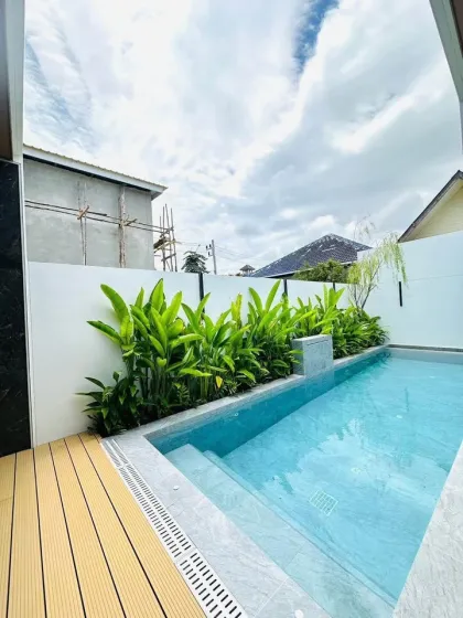Villa privada con piscina y 2 dormitorios en Rawai