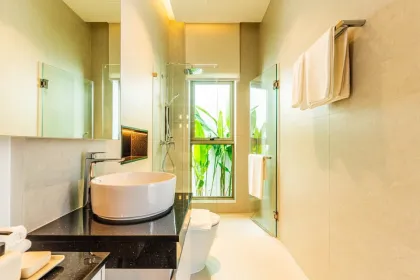 Villa privada con piscina y 2 dormitorios en Rawai