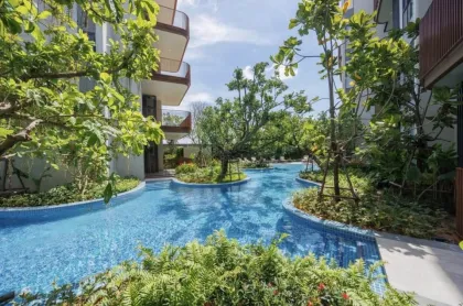 Вилла с 2 спальнями и 2 ванными с выходом к бассейну в CANVAS Cherngtalay Phuket
