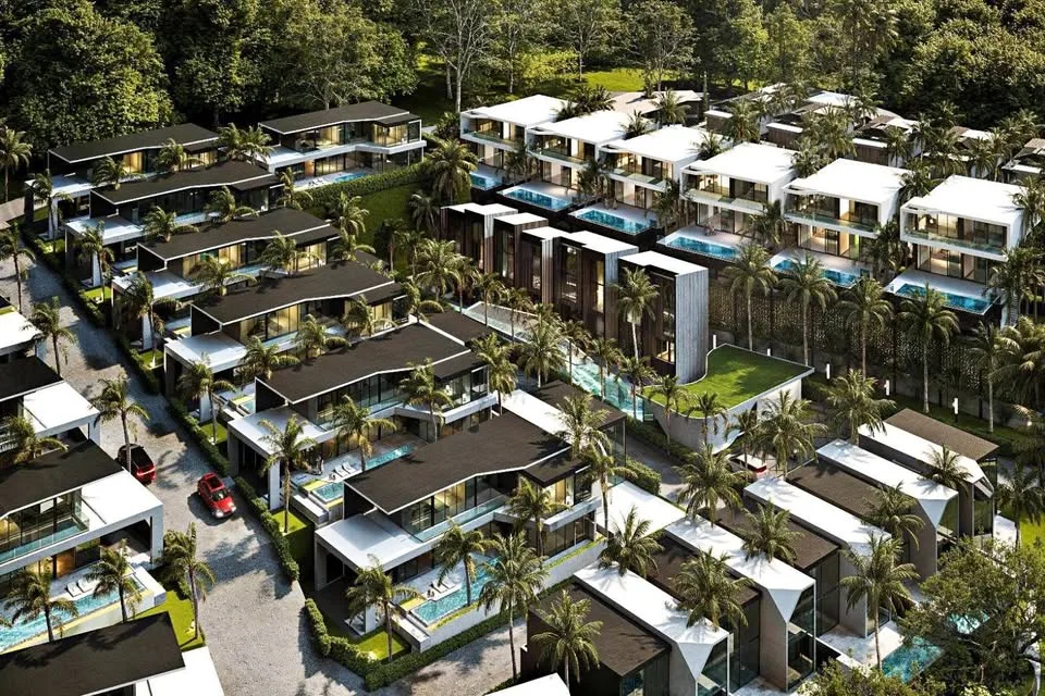 Luxus-Villa mit 4 Schlafzimmern in Layan, Phuket mit privatem Pool