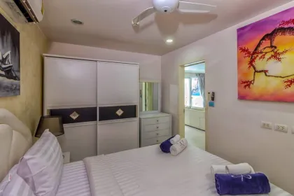 Стильная 2-комнатная квартира в Karon Butterfly Condo
