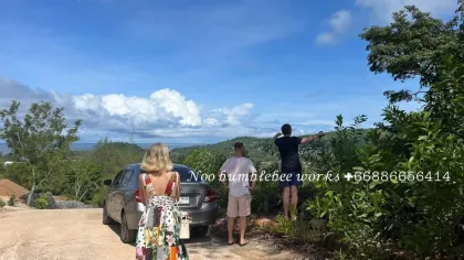 Земельный участок с видом на море и вилла отеля на пляже в продаже, Таланг, Пхукет