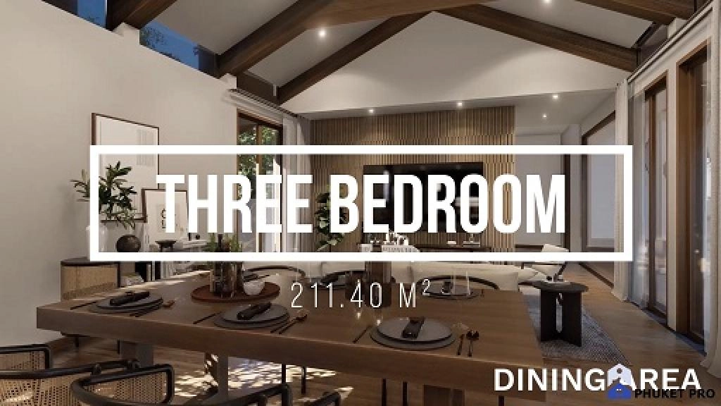 PRAIA Residence Villas - Three Bedroom Villa - Choeng Thale - Phuket - Thailand