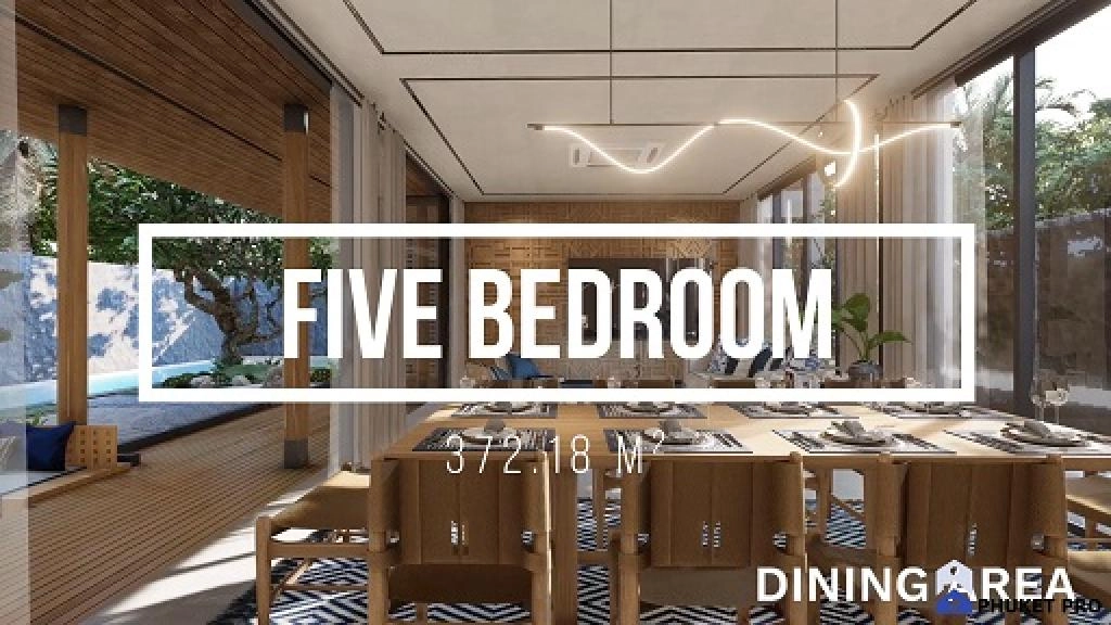 PRAIA Residence Villas - Five Bedroom - Choeng Thale - Phuket - Thailand