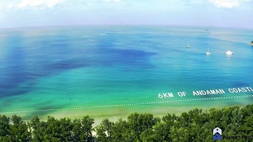 Location of Sunshine Beach Resort & Residences - Choeng Thale - Phuket - Thailand