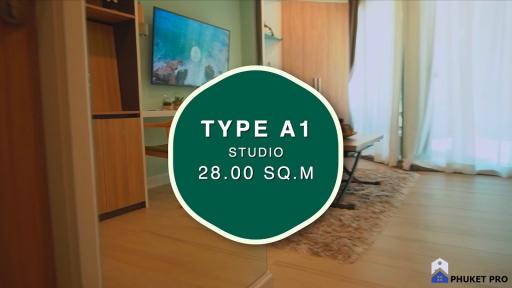 Serene Condo Studio Type A1 - Layan - Phuket