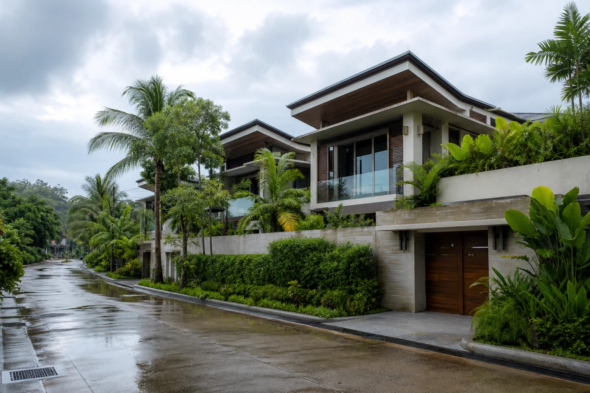 Lluvias de julio en Phuket: cómo revisar el riesgo de inundación antes de comprar