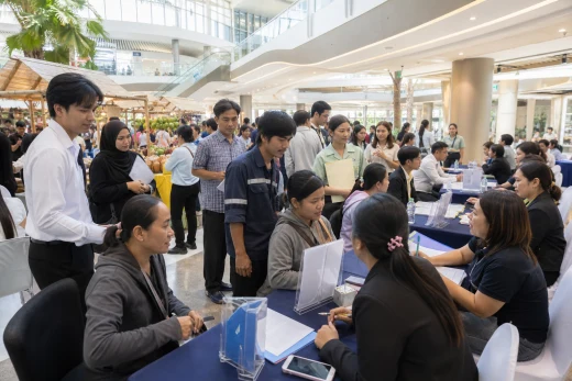 Chalong startet zweitägige Jobmesse mit 1.000+ Stellen, Gratis-Kursen und Markt