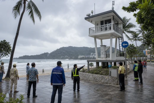 Phuket revisa torres y rutas de evacuación por tsunami en Kata, Patong y Kamala