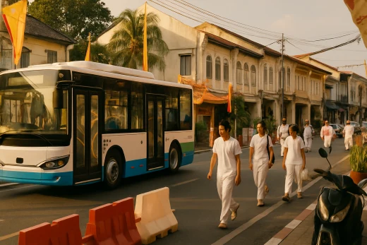 ภูเก็ตดันรถบัส EV เข้าระบบเทศกาลถึง 18 ต.ค.