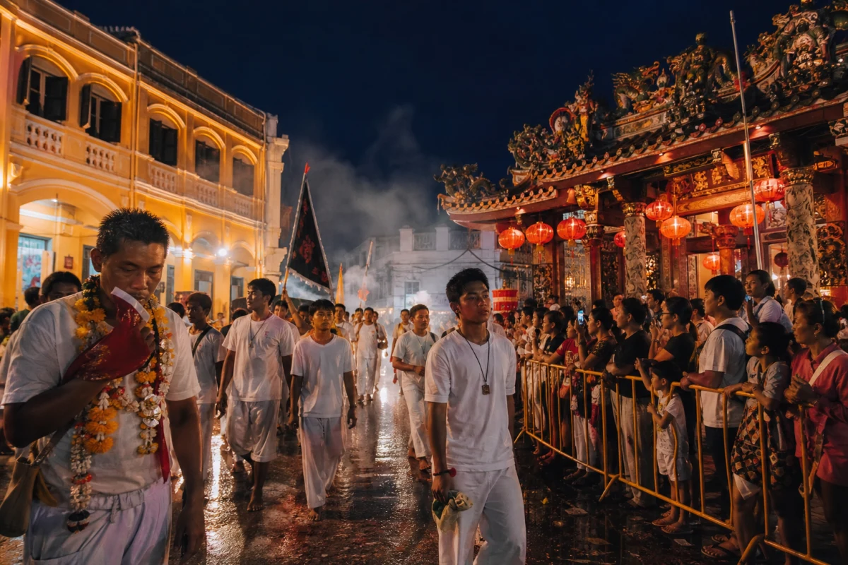 Phukets Vegetarian Festival erreicht den Höhepunkt: 140.000 Besucher und 1,4 Milliarden Baht