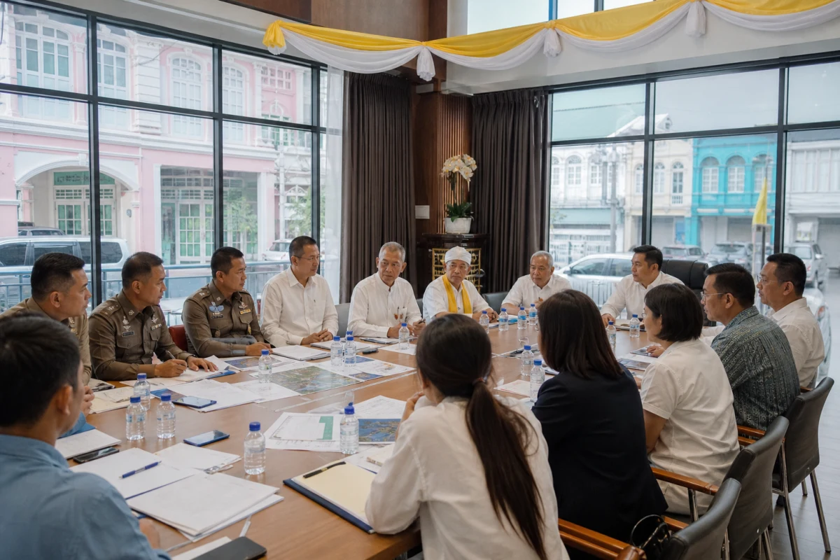 ภูเก็ตเตรียมถนน ความปลอดภัย และบริการล่วงหน้าสำหรับเทศกาลกินเจ